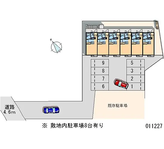 ★手数料０円★横浜市旭区今宿西町　月極駐車場（LP）